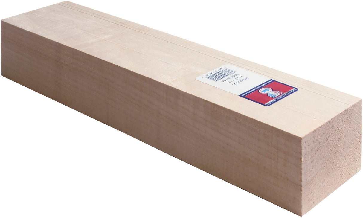 Midwest Products Basswood Carving Block-2"X3"X12"