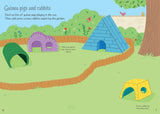 Little First Stickers Pets : Usborne