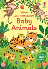 Little First Stickers Baby Animals : Usborne