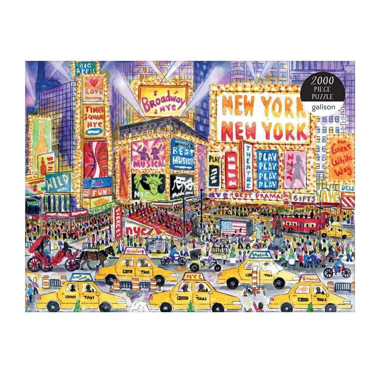 Michael Storrings The Great White Way 2000 Piece Puzzle
