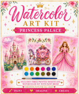 Watercolor Art Kit: Princess Theme Designs