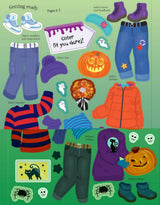 Sticker Dolly Dressing Halloween Party : Usborne