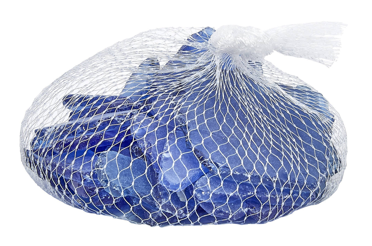 Dark Blue Sea Glass (aprx 2 cups)