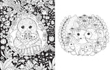 A Million Baby Animals Coloring Book by Lulu Mayo