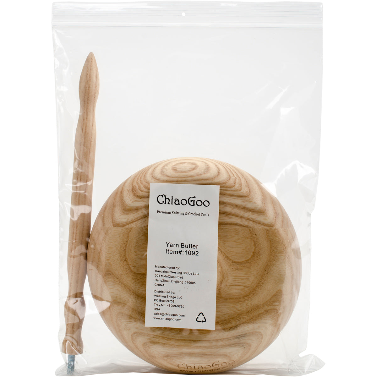 ChiaoGoo Wooden Yarn Butler-