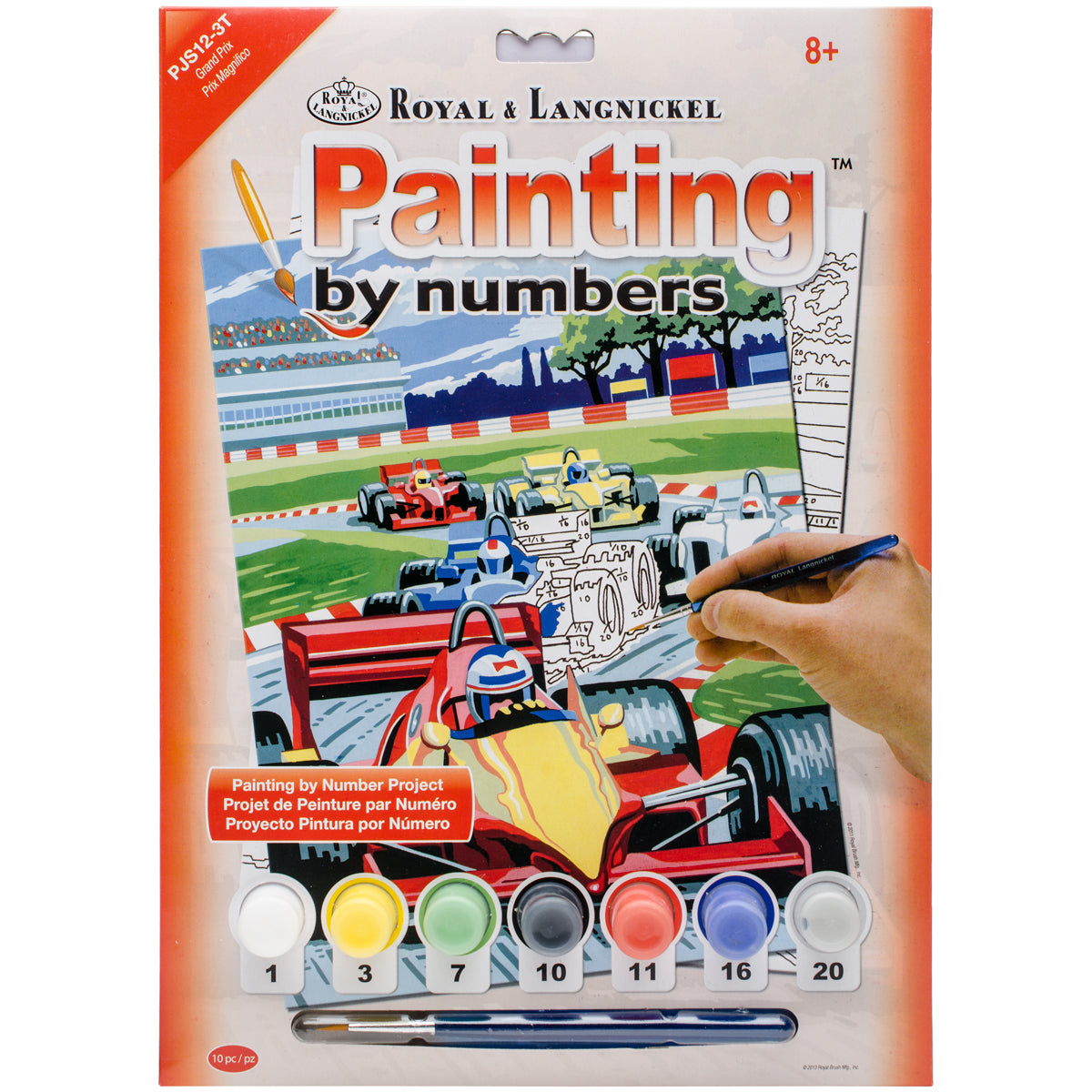 Royal & Langnickel(R) Small Paint By Number Kit 8.75"X11.75"-Grand Prix