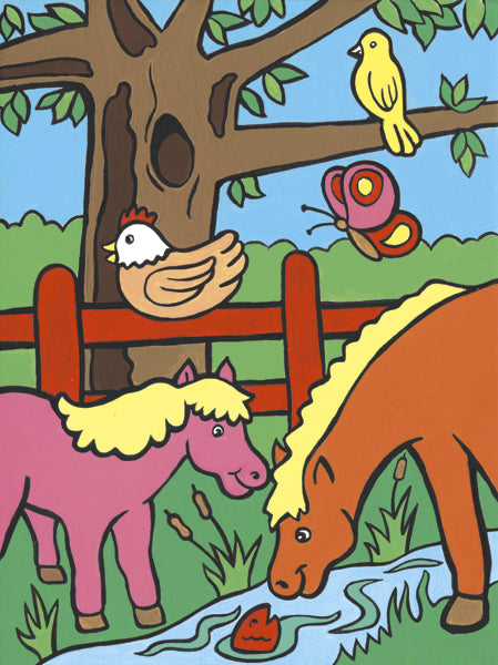 Royal & Langnickel My First Paint By Number Kit 8.75X11.375"-Farm Animals