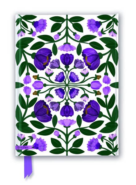 Nina Pace: Purple Flowers Journal