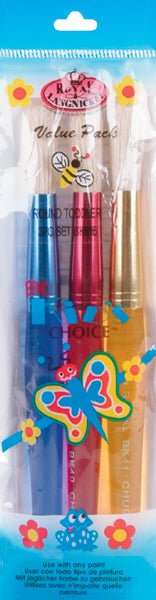 Royal & Langnickel Big Kid's Choice Toddler Brush Set 3/Pkg-