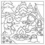 The Best Day Ever: A Cute & Cozy Coloring Book