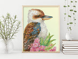 Kookaburra & Gum Blossom
