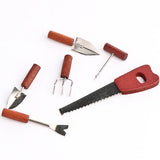 Dollhouse Miniature Tool Set (Pack  of 6)