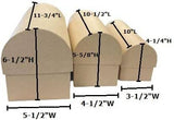 Premade Paper Mache Chest Boxes Large