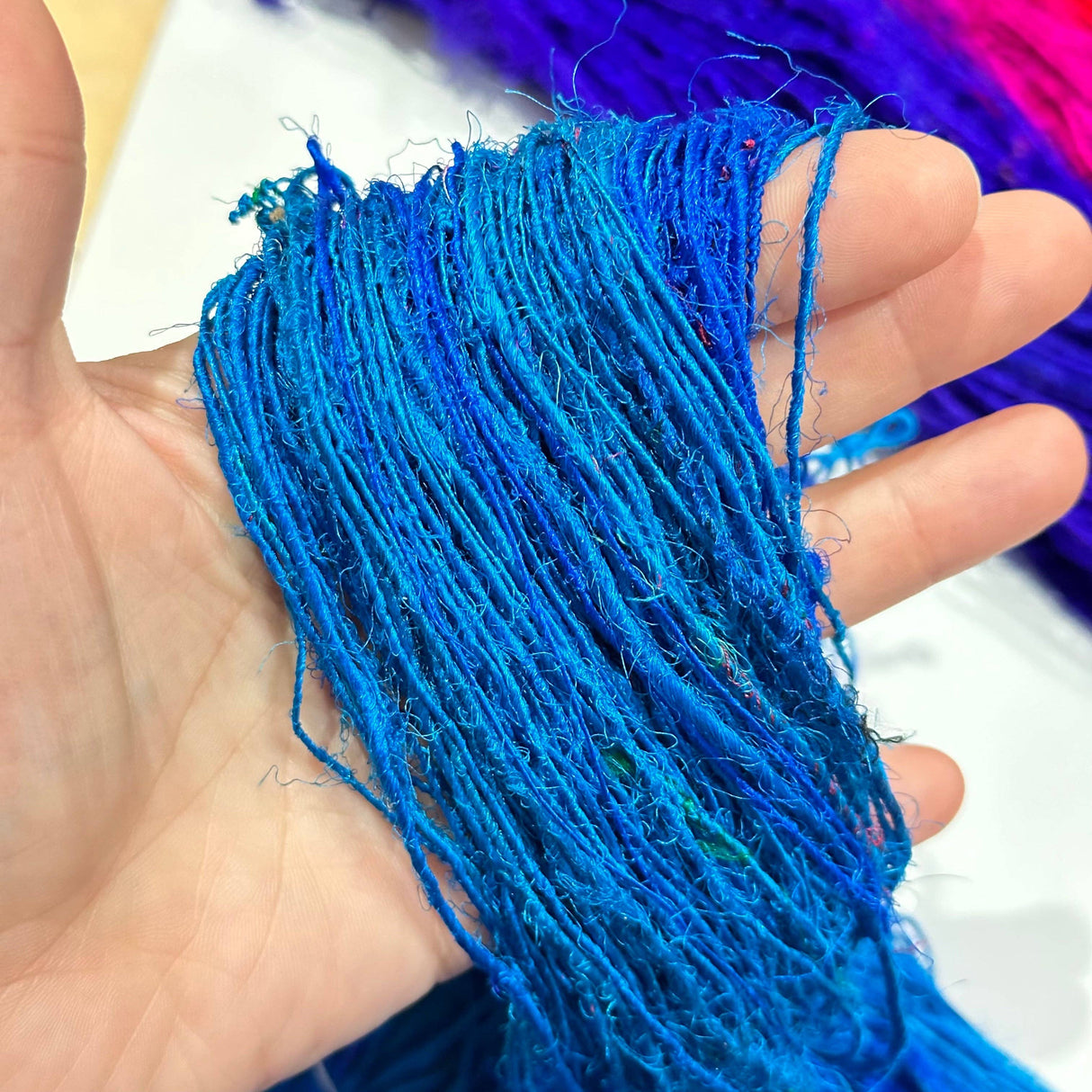 Recycled Silk Yarn "Lux Adventure" 🧶