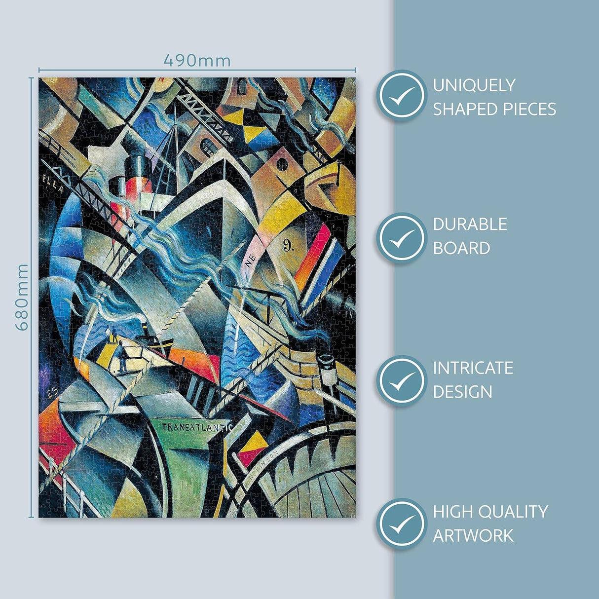 Art Deco: The Arrival 1000 Piece Puzzle