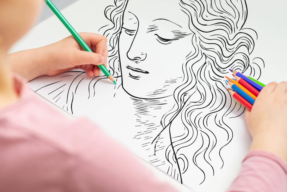 Great Little Artists Kids Coloring Roll