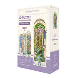 DIY Book Nook Kit: Giverny Garden w/ Dust Cover
