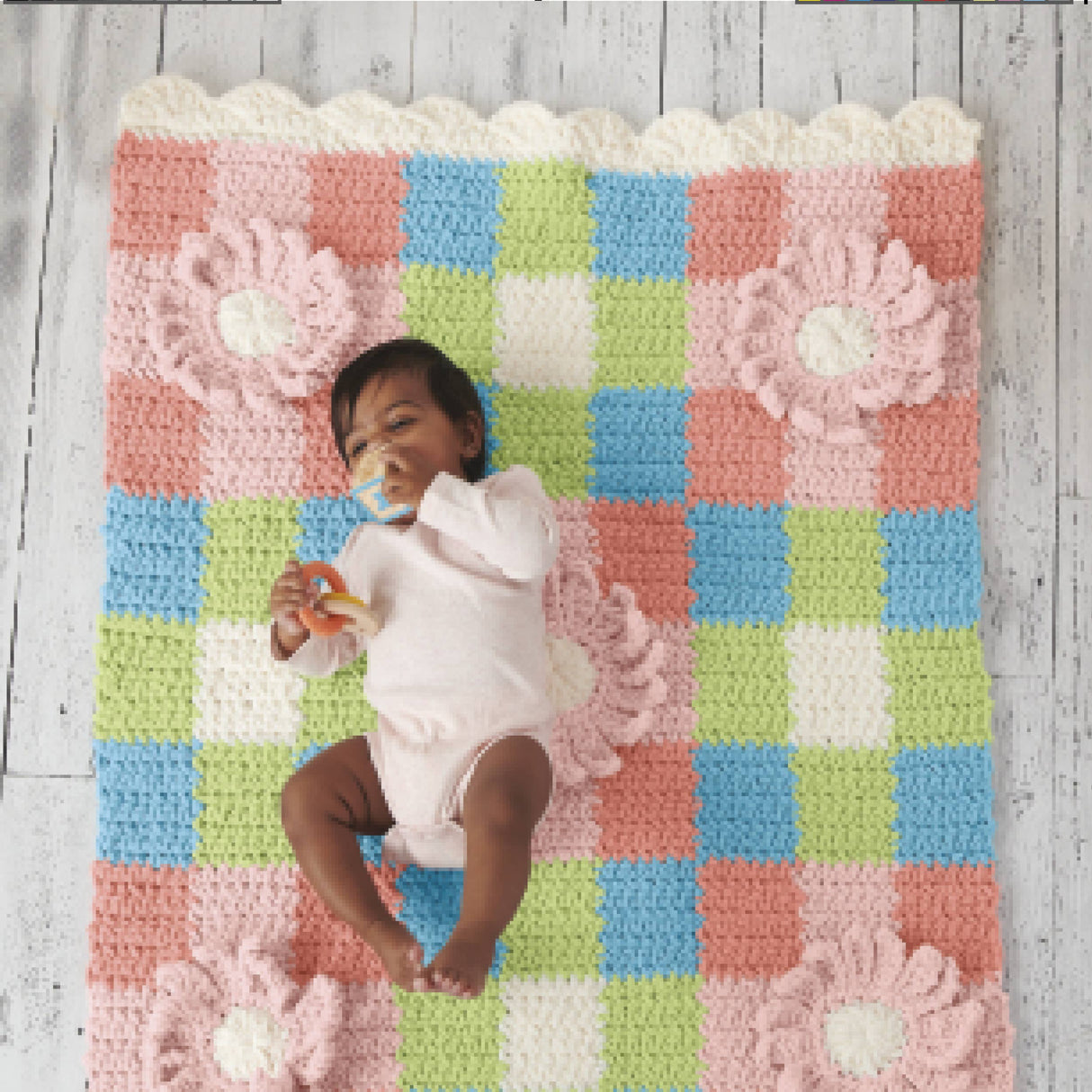 25 Simple & Cozy Crochet Baby Blankets