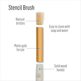Folkart® Stencil Brush Set, Short Handle - 8-Piece