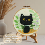 Painting with Wool - Mystic Garden Whiskers