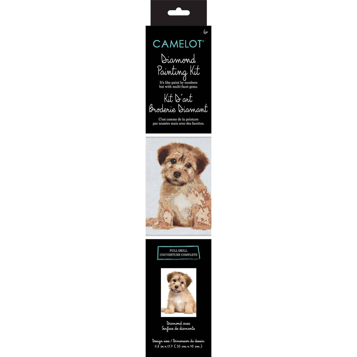 Darling Puppy Diamond Painting Kit