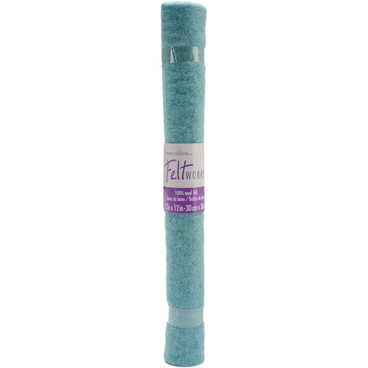 Dimensions Feltworks Felt Roll 12"X12"-Aqua