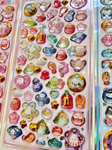 11086 3D Animal Jewel Phone Stickers-12