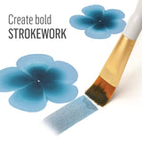 FolkArt® Brush Set Soft Grip - Wash Brush Set, 3-Piece