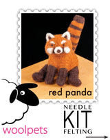 Red Panda Felting Kit