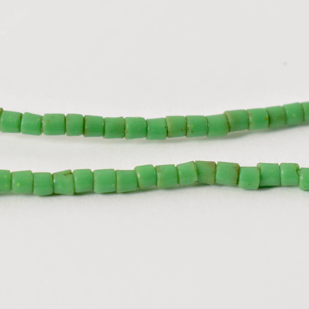 Green Tile Beads