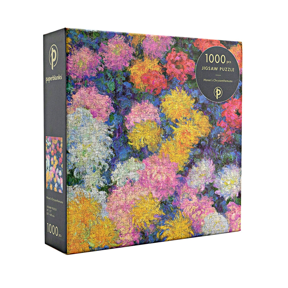 Paperblanks ~ Monet's Chrysanthemums ~ Monet's Chrysanthemums ~ Jigsaw Puzzles ~ Puzzle ~ 1000 piece