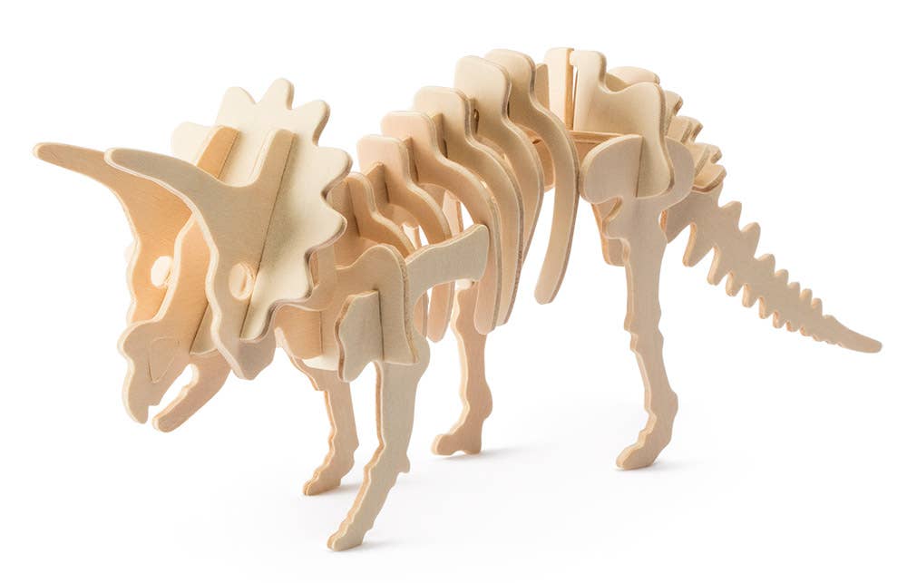 3D Wooden Puzzle Bundle Pack: Dinosaur