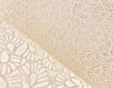 Embossed Swirled  Leaves Mulberry Paper