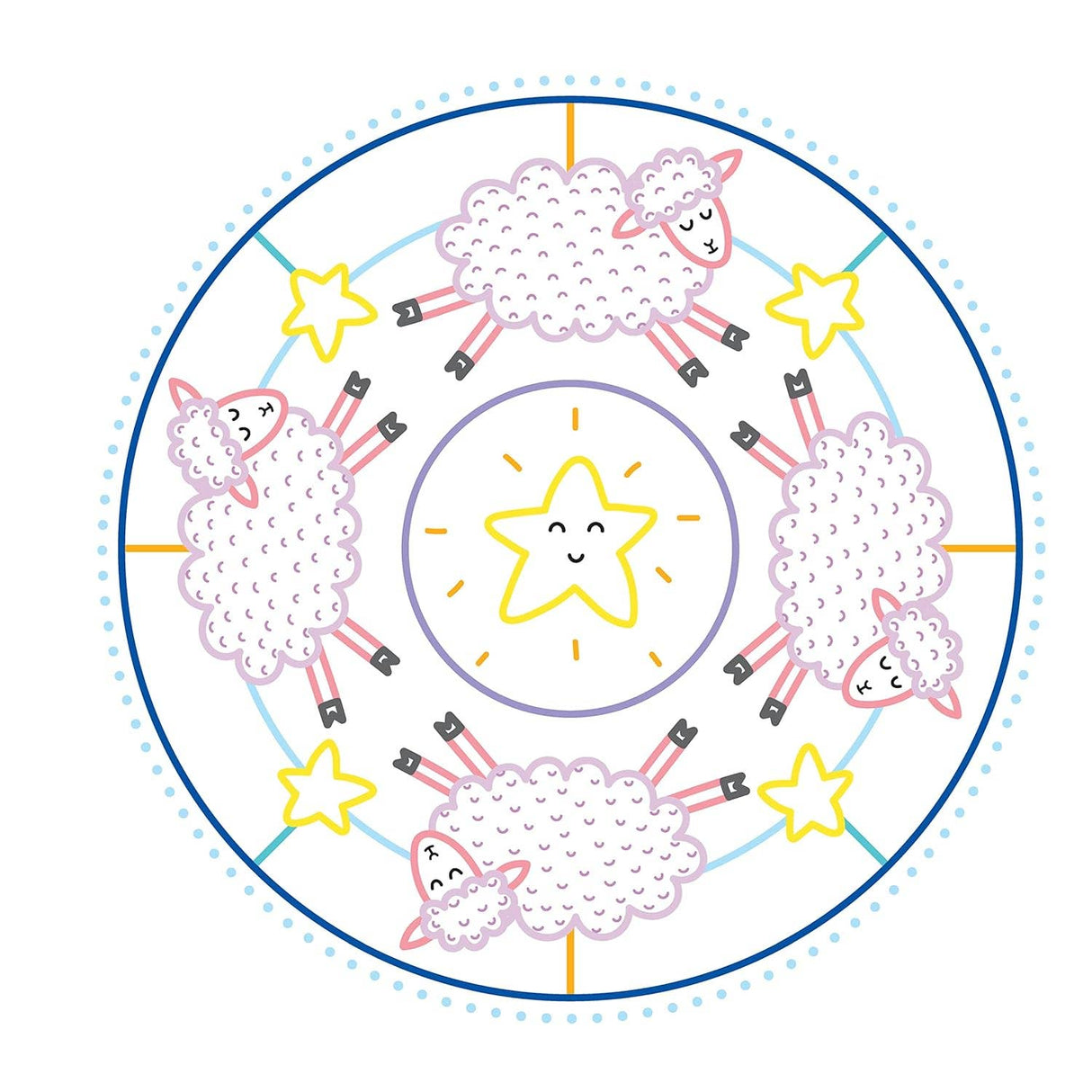 Calmly Creative Coloring Book for Kids - Beginner Coloring
