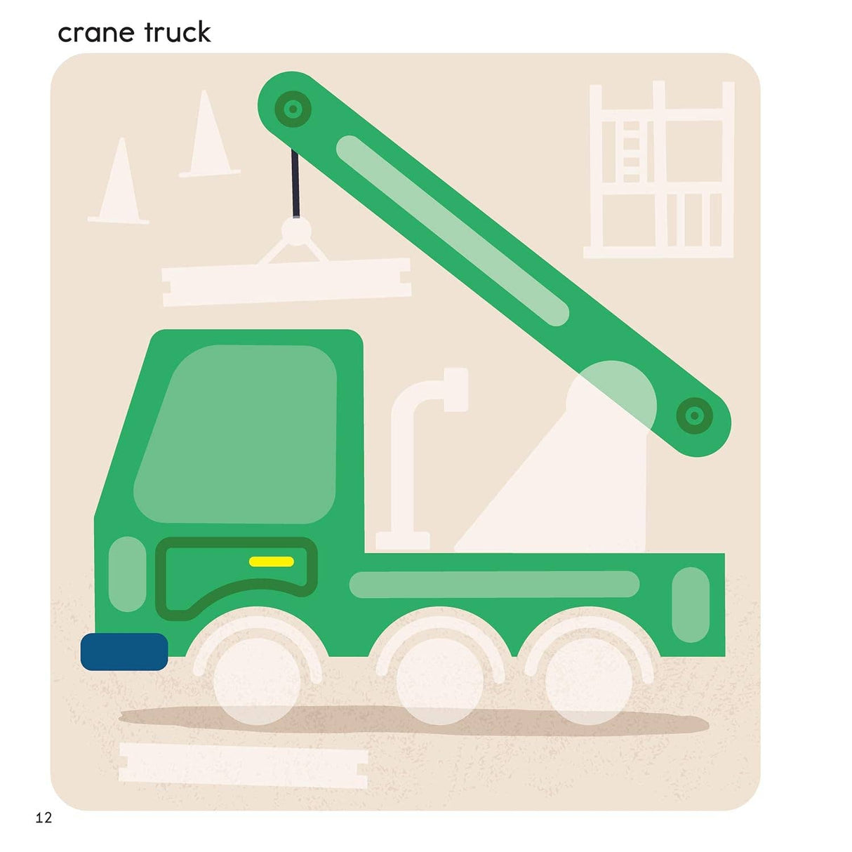 First Fun Sticker Painting:Trucks & Tractors - 12 Scenes!