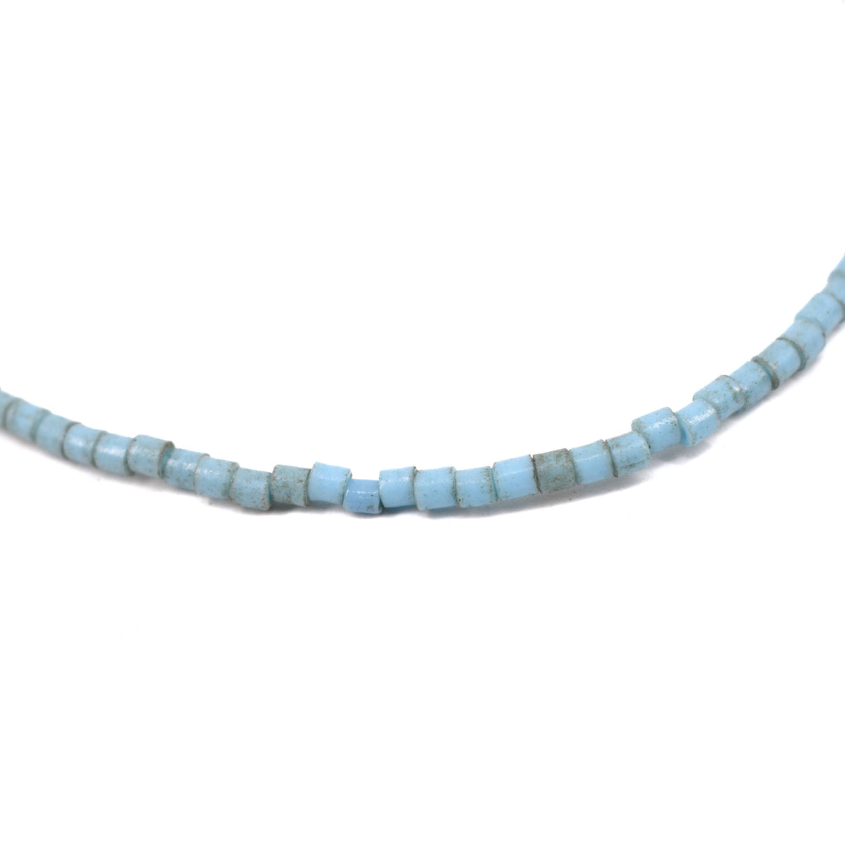 Blue Tile Trade Beads
