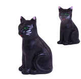 Cat - Black Sitting Cat - 1.5" - German - Set of 1 - 204-880