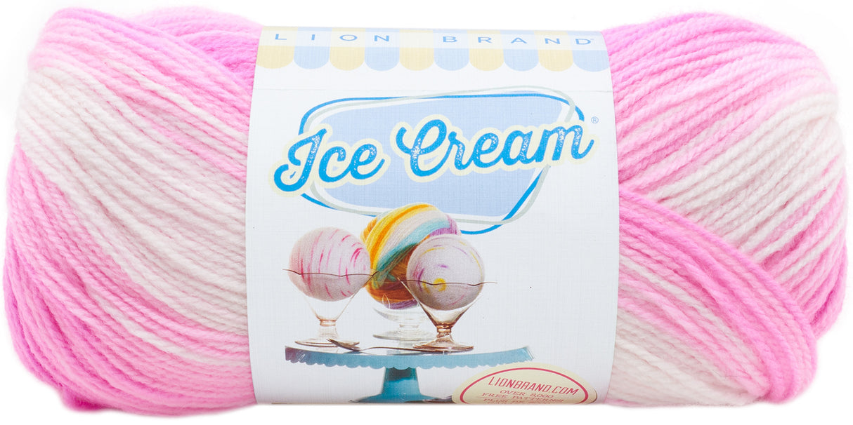 Lion Brand Ice Cream Yarn-Birthday Cake