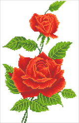 Red Rose Corsage (Framed)