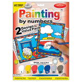 Royal & Langnickel(R) My First Paint By Number Kit 2/Pkg-Train & Boat