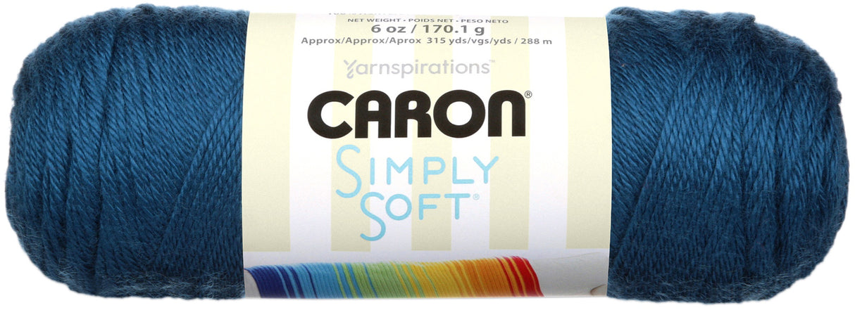 Caron Simply Soft Solids Yarn-Ocean