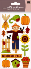 Sticko Stickers-Glitter Welcome Fall