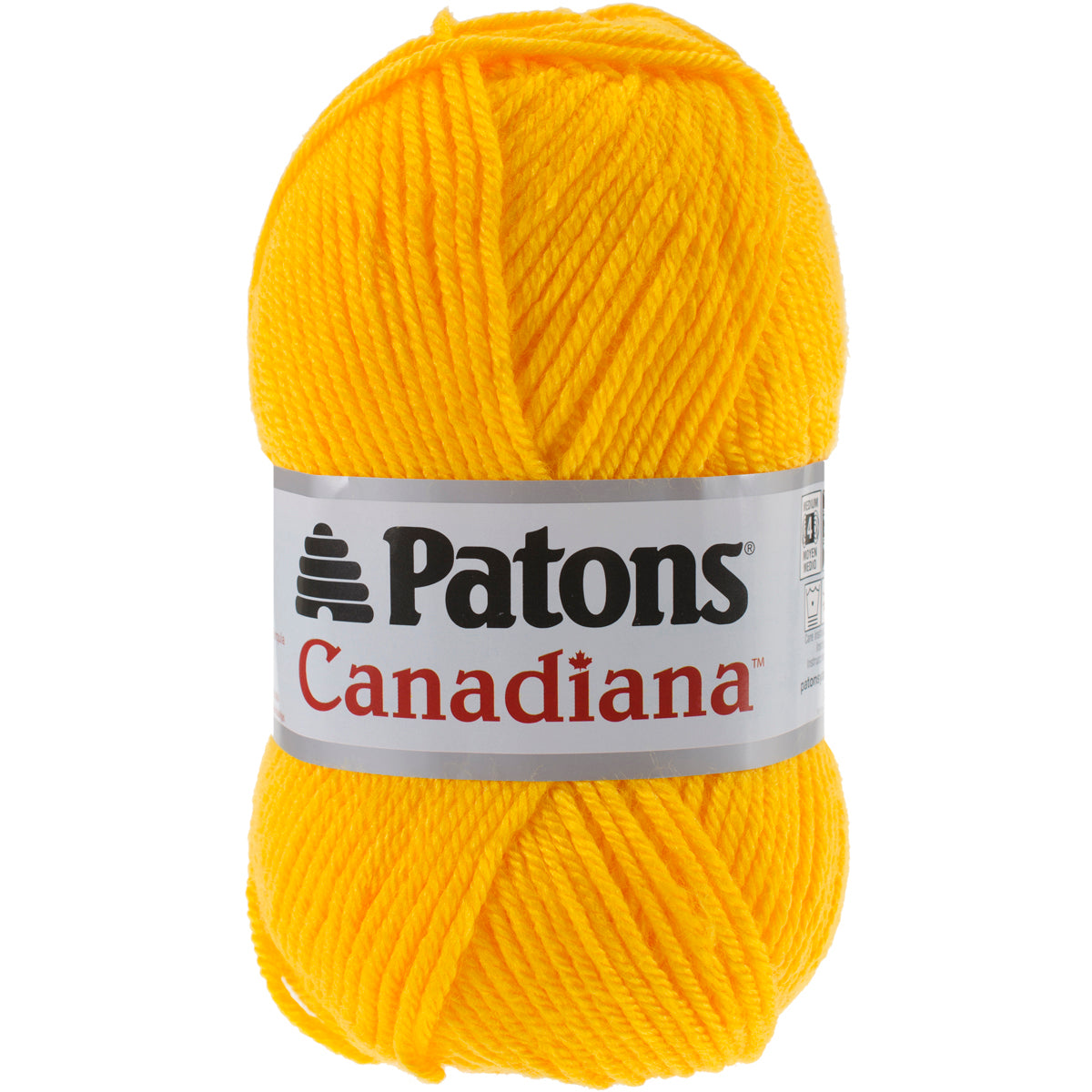 Patons Canadiana Yarn - Solids-Tweet Yellow
