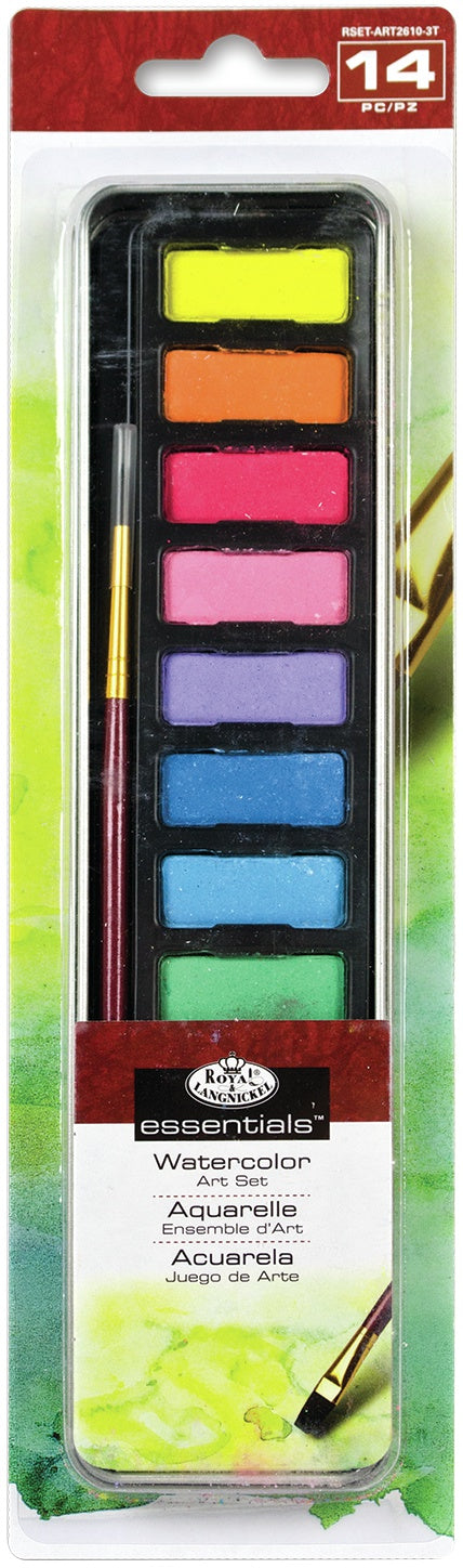 Royal & Langnickel(R) Watercolor Painting Set W/Tin-