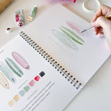 Tropical Emily Lex watercolor workbook
