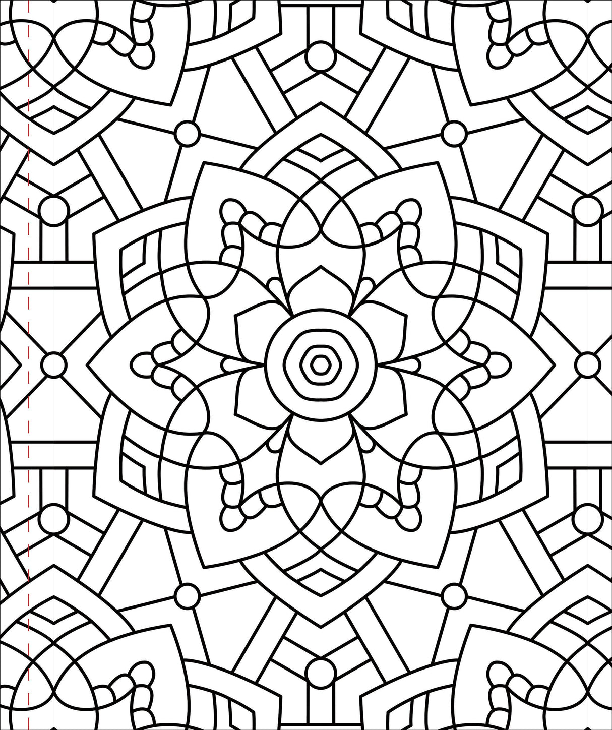 Large Print Coloring Book -  Color Me Calm