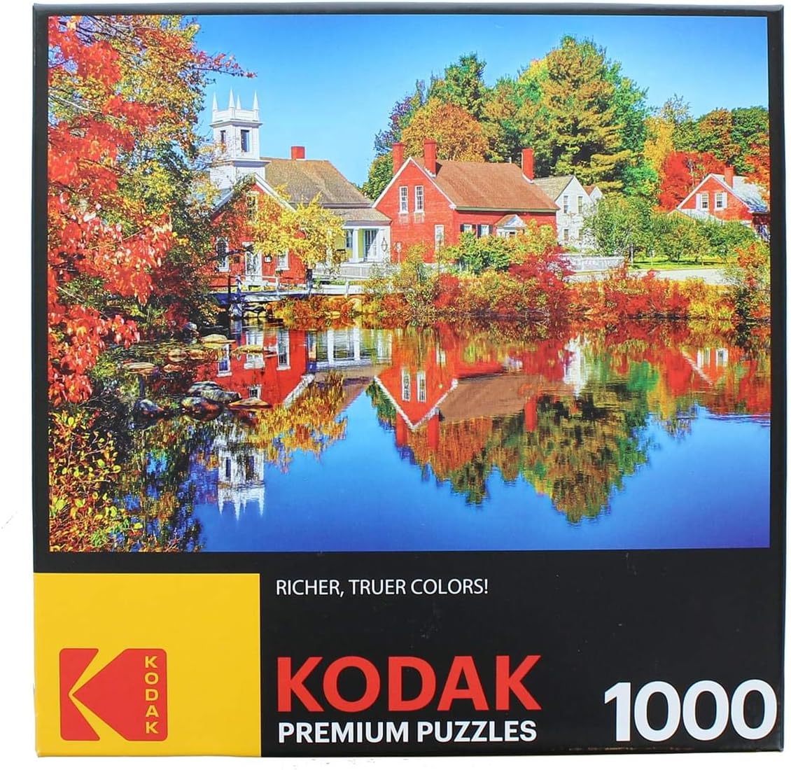 Premium Jigsaw Puzzle 1000 Pieces 20"X27"-Autumn In Harrisville Nh