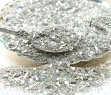 Silver Fusion - German Glass Glitter - 90 Grit - 14 grams