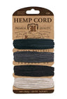 Hemptique True Hemp Cord 20lb 120'-Razzle Dazzle