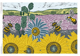 Kate Heiss: Sunflower Fields 1000 Piece Sustainable Puzzle